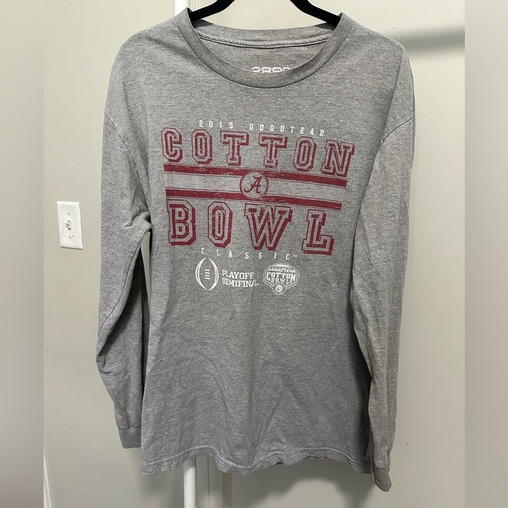 2015 Goodyear Cotton Bowl Classic Alabama Longsleeve shirt men’s medium